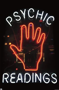 Psychic Readings Wall Poster, 22.375" x 34"