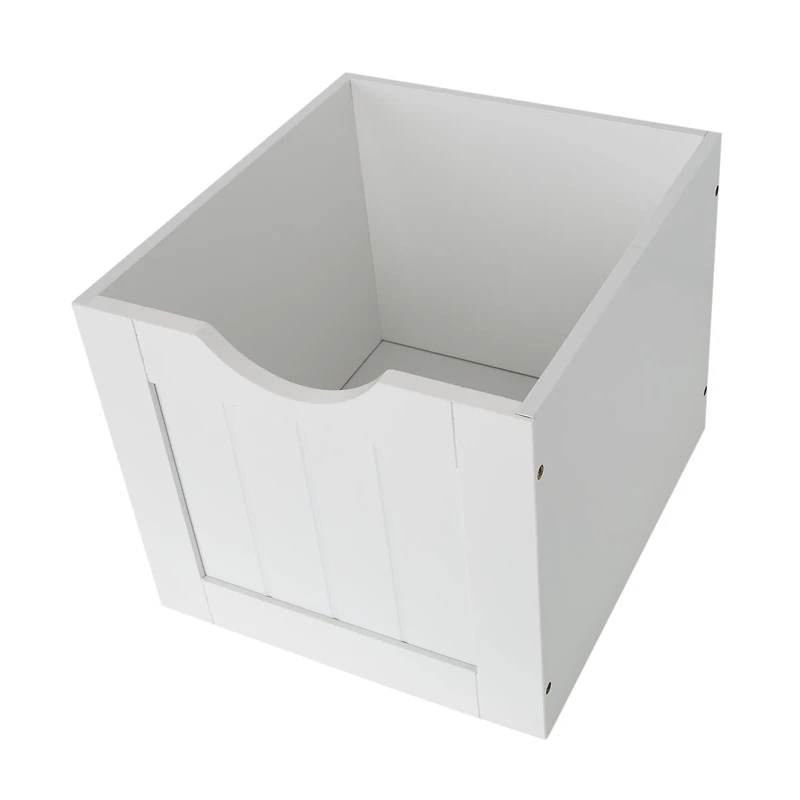 Era Colonna Storage Tower Organizer, White, Tall, 11.75x55.75in, Storage Tower