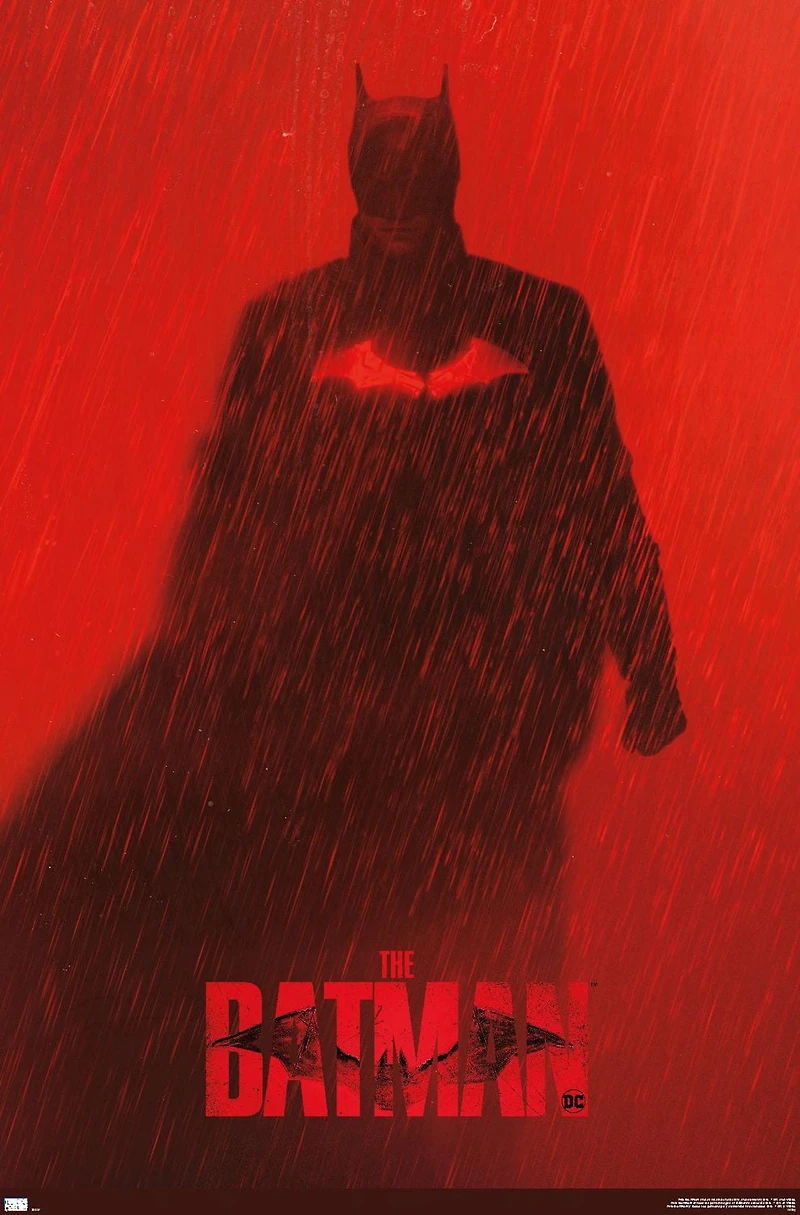 DC Comics Movie The Batman - Batman Teaser One Sheet Wall Poster, 22.375" x 34"