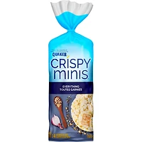Quaker Crispy Minis Galettes de riz brun Toutes garnies