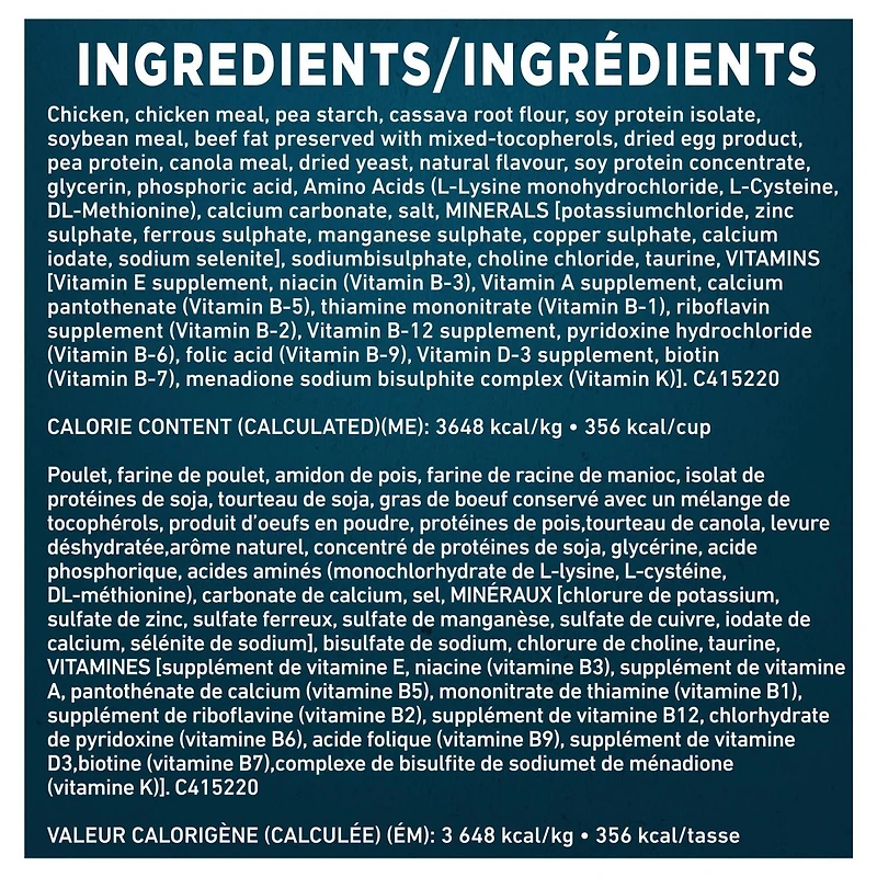 Purina ONE Véritable Instinct sans Grains Poulet, Nourriture Sèche pour Chats