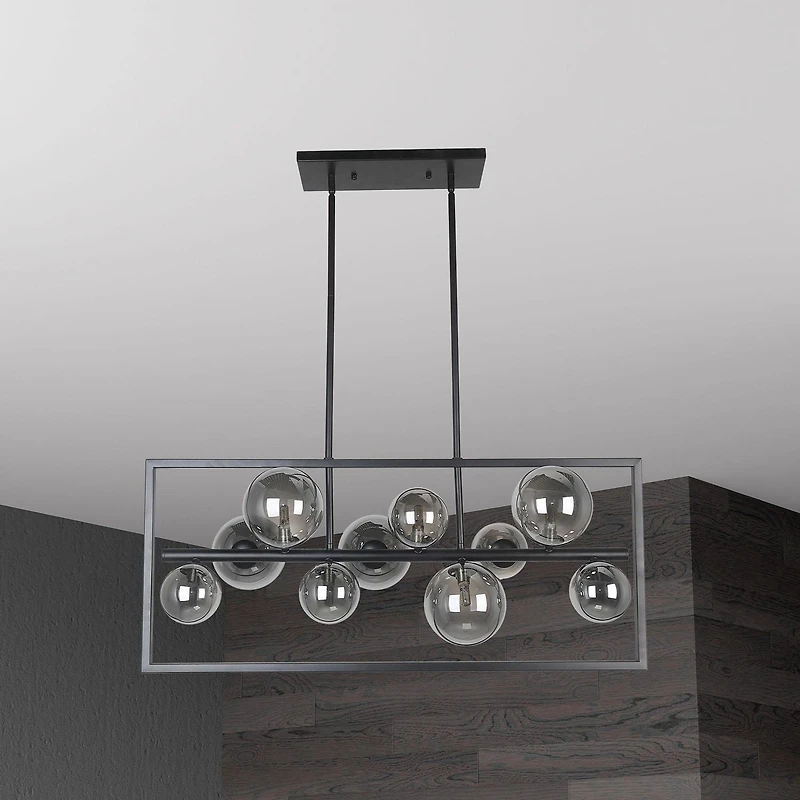 Pendentif Dainolite GLA-3310HP-MB noir mat