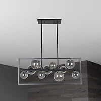 Pendentif Dainolite GLA-3310HP-MB noir mat