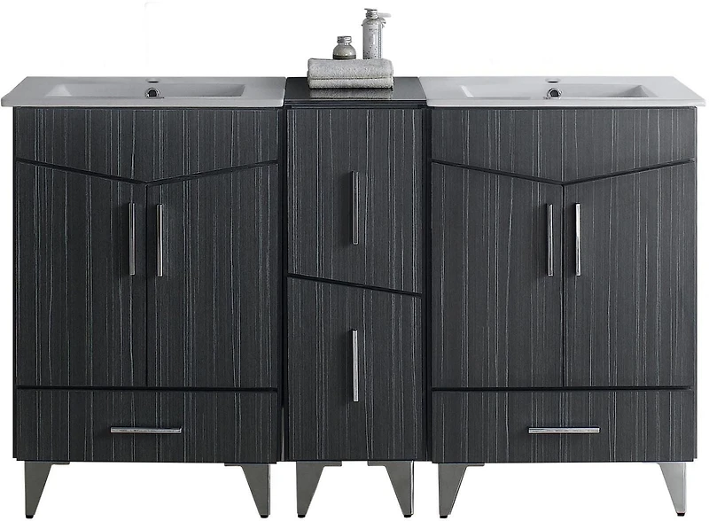 American Imaginations 61.5-in. W Vanity Set AI-18168