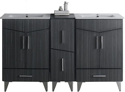 American Imaginations 61.5-in. W Vanity Set AI-18168