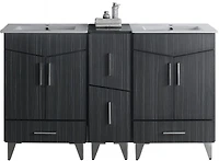 American Imaginations 61.5-in. W Vanity Set AI-18168