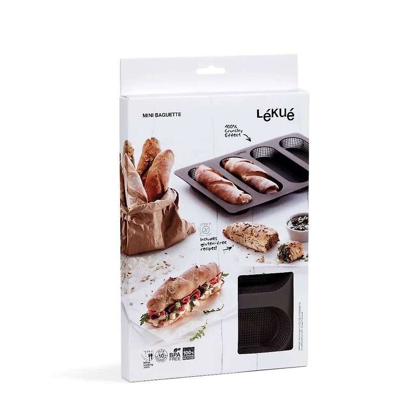 Lekue Perforated Mini Bread Baguette