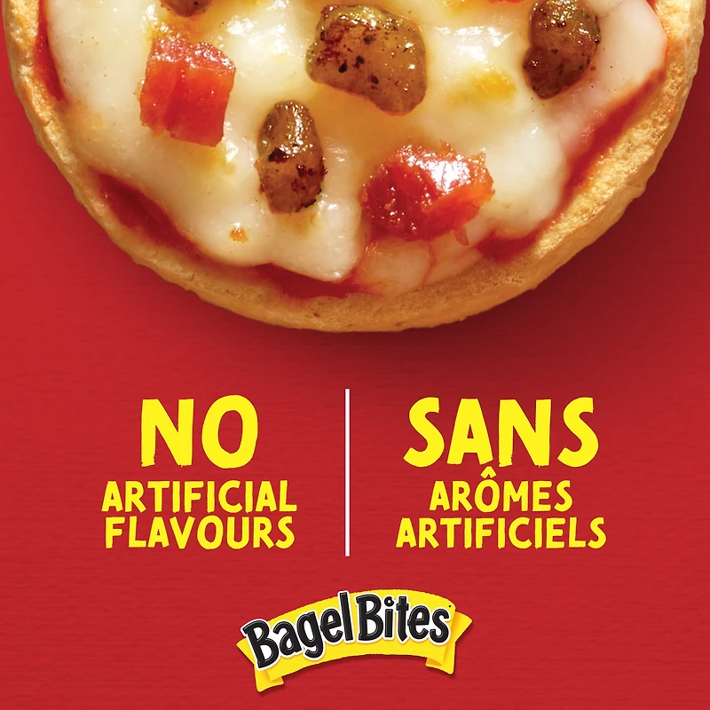 Bagel Bites Cheese, Sausage & Pepperoni Frozen Pizza Snacks, 40 ct Box, 882g