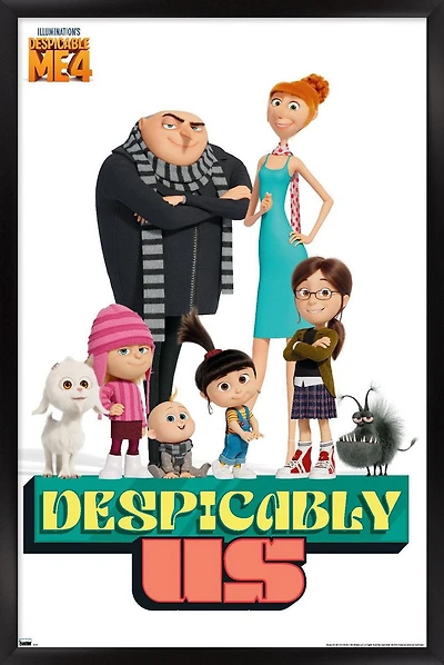Illumination Despicable Me 4 - Despicably Us Wall Poster