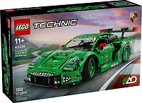 LEGO Technic Porsche 911 GT3 R REXY AO Racing Car Building Toy for Boys & Girls - Car Toy W/Realistic Steering & 6-Cylinder Engine for Kids & Auto Fans, Ages 11+ - Gift Idea for Birthdays - 42224