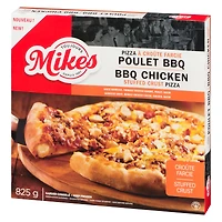 Mikes BBQ chicken stuffed crust pizza