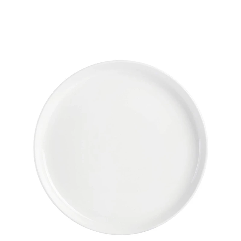 Gibson Home White Deco 16 Piece Double Bowl Dinnerware Set - White
