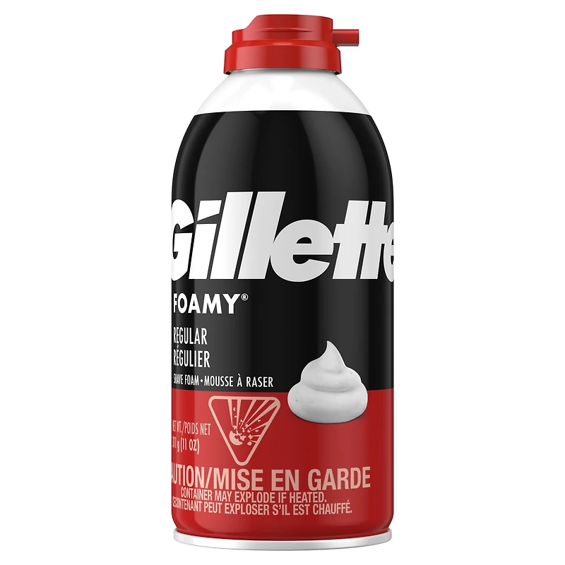 Gillette Foamy Regular Shaving Foam, 311 g