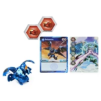 Bakugan, Behemos, Figurine Geogan Rising articulée de 5,1 cm et carte à collectionner