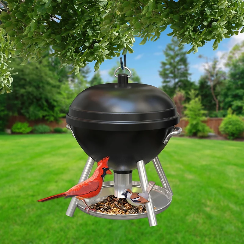 Kettle Grill Wild Bird Feeder