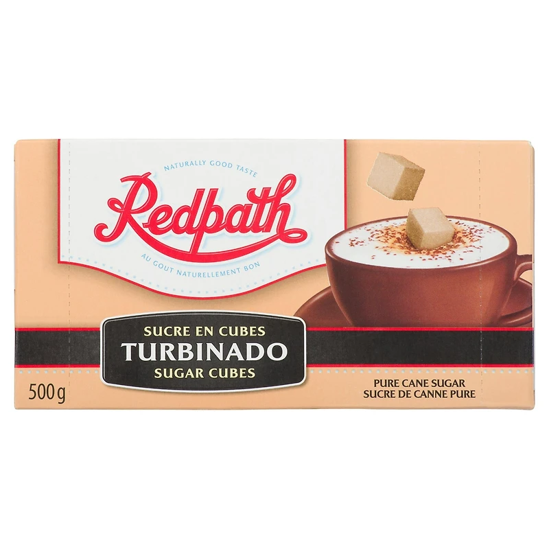 Redpath Turbinado Sugar Cubes, 500 g