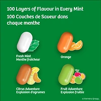 Menthes TIC TAC, cadeau de bas de Noël, 4 paquets individuels, 116g paquet de 4