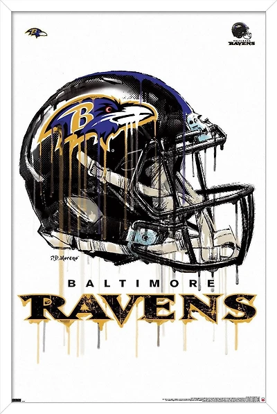 NFL Baltimore Ravens - Casque anti-goutte 20
