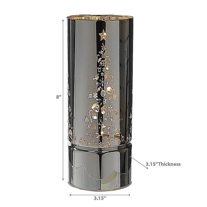 Telet De Verre Led De Choisi Arbre De Noël