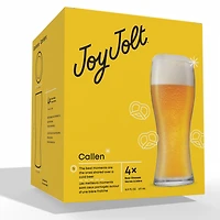 Verres à Bière Callen Pilsner – 15,5 oz - Ensemble de 4 Cristal sans plomb