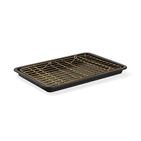 Batterie de cuisine en aluminium 32 pièces Thyme & Table - Noir