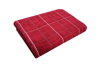 MAINSTAYS PERFORMANCE DOT GRID BATH TOWELS