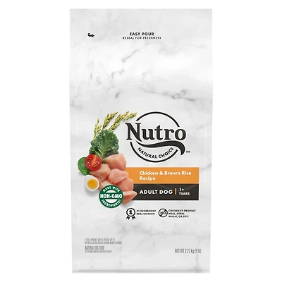 Nutro Natural Choice Adult Dry Dog Food Chicken & Brown Rice Recipe, 2.27-13.6kg