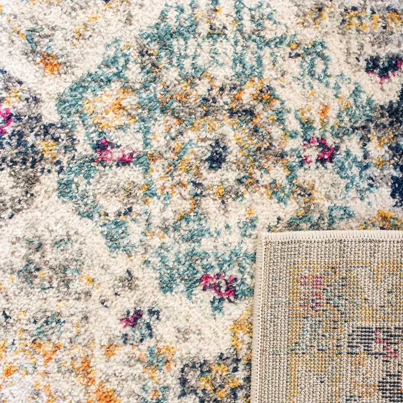 SAFAVIEH Madison Judith Geometric Floral Area Rug