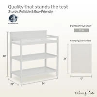 Dream On Me Jax Table à langer universelle, Modèle #603