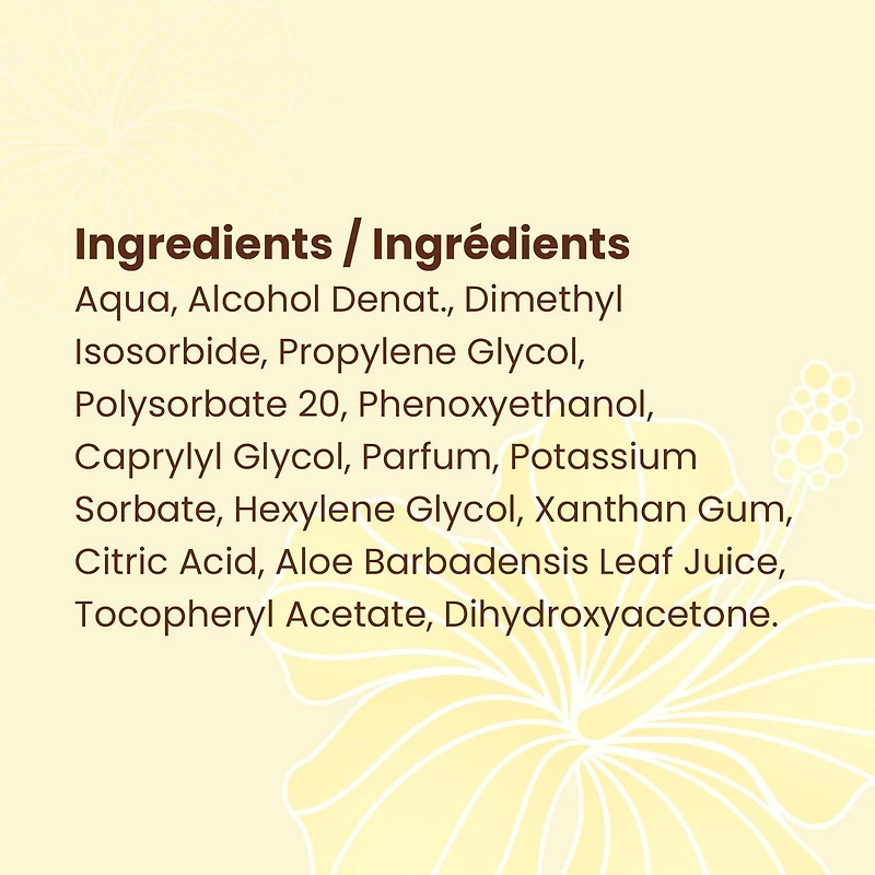 Eau autobronzante Aloha GlowMC de Hawaiian TropicMD 190 mL