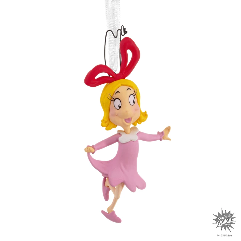 Hallmark Dr. Seuss's How the Grinch Stole Christmas! Cindy-Lou Who Christmas Ornament, Christmas Movie Gifts