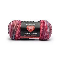 Red Heart® Super Saver® Bitty Stripes™ Fil, Acrylique #4 Moyen, 10oz/283g