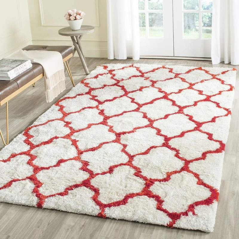 Safavieh Barcelona Anabelle Geometric Shag Area Rug