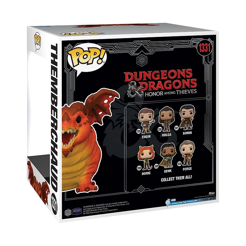 Funko Pop! Jumbo: Dungeons & Dragons - Red Dragon Vinyl Figure (Walmart Exclusive)