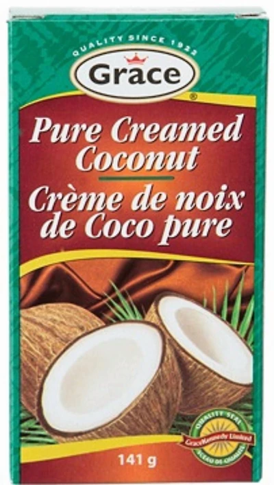 Crème de noix de coco pure Grace, 141g Paquet