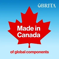 Filtre de rechange Brita standard, réduit les contaminants tout en conservant les minéraux sains, certifié par la WQA pour la réduction du chlore afin d’améliorer le goût de l’eau, fabriqué sans BPA, 3 filtres par boîte