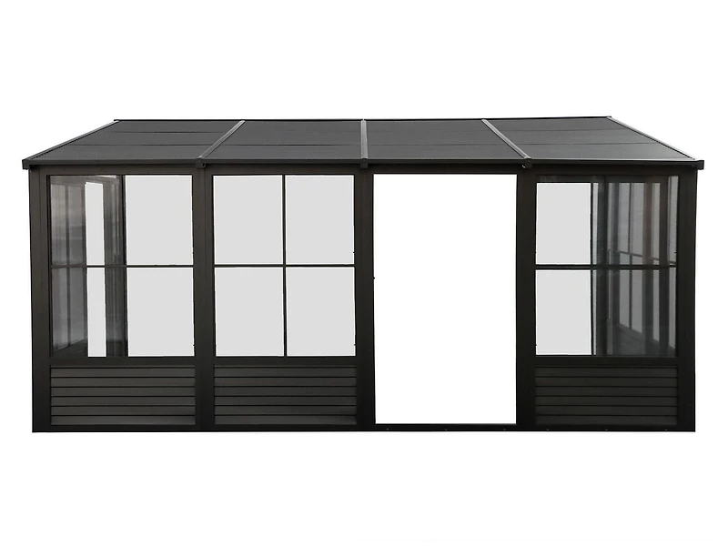 Gazebo Penguin Florence Add-A-Room 10 ft. x 16 ft. in Black