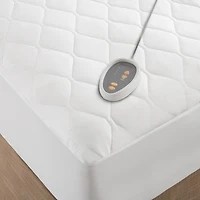 Home Essence Apartment Cotton Blend Heated Mattress Pad