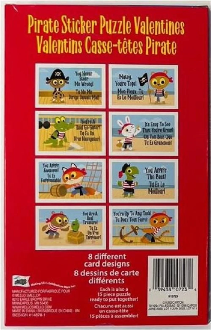 Mello Smello 32CT Valentins Casse-têtes Pirate