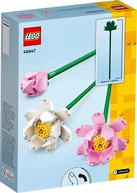 LEGO LEL Flowers Fleurs de lotus 40647 Ensemble de construction (220 pièces)