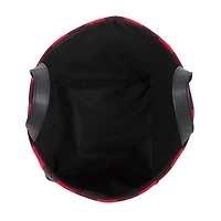 Buffle Canadiana - Fourre-tout de rangement rouge/noir 40.64cm D x 40,64cm H