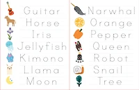 WIPE CLEAN ACTIVITY, PROLOGUE WIPE CLEAN ACTIVITY