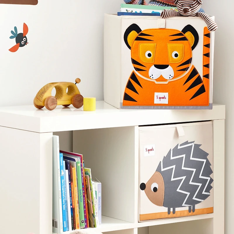3 Sprouts Hedgehog Baby Toy Storage Box