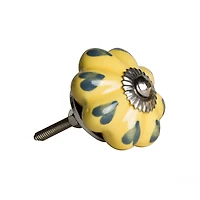 KNOB-IT POIGNÉES PEINTE À LA MAIN EN CÉRAMIQUE (12 pqt) K3991