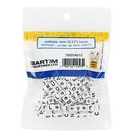 TINY HANDS Alphabet Cube Beads, 200 pc, 6 mm, Age 6+