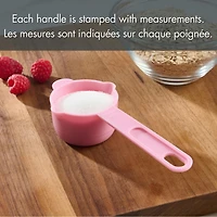 Ensembles 10 pièces de Cuillères et Tasses à mesurer, Rose