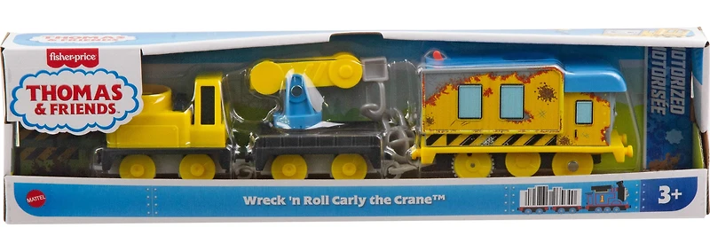 Thomas et ses amis Train motorisé Carly la Grue Démolition d’enfer