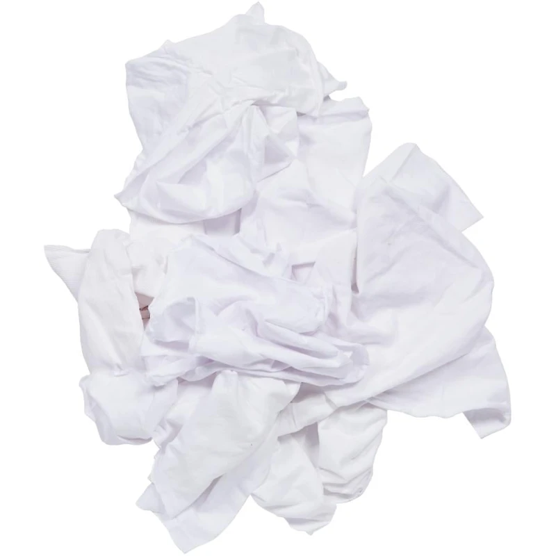 Chiffons en tricot blanc / tout nouveau matériau: 1 lb (emballage plat) (9)