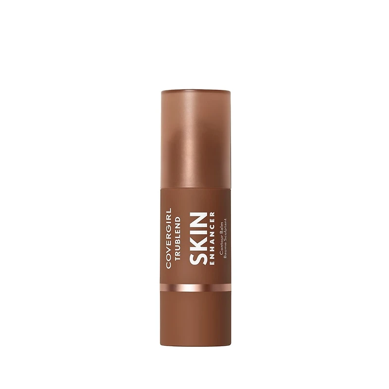 Trublend Skin Enhancer Balm Stick Contour Stick, Vegan Formula, Easy to Use, Glides on Effortlessly, Non-Greasy, Doesn't Crease, Glide, glow & go
