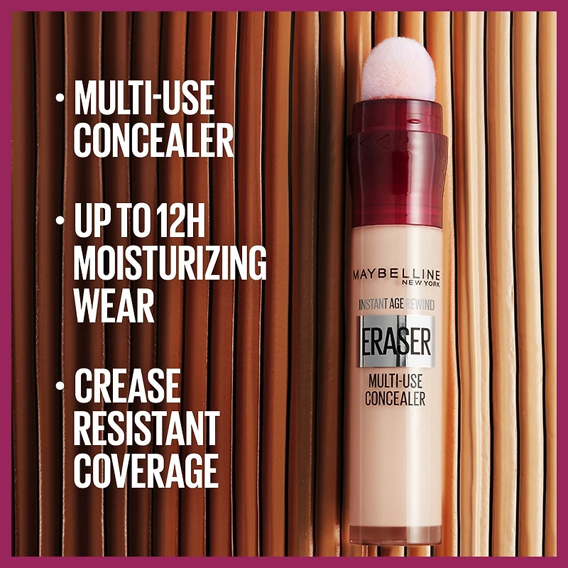 Maybelline New York Concealer Instant Age Rewind Eraser Concealer, Targets the look of dark spots, age spots, sun spots, and acne discolourations